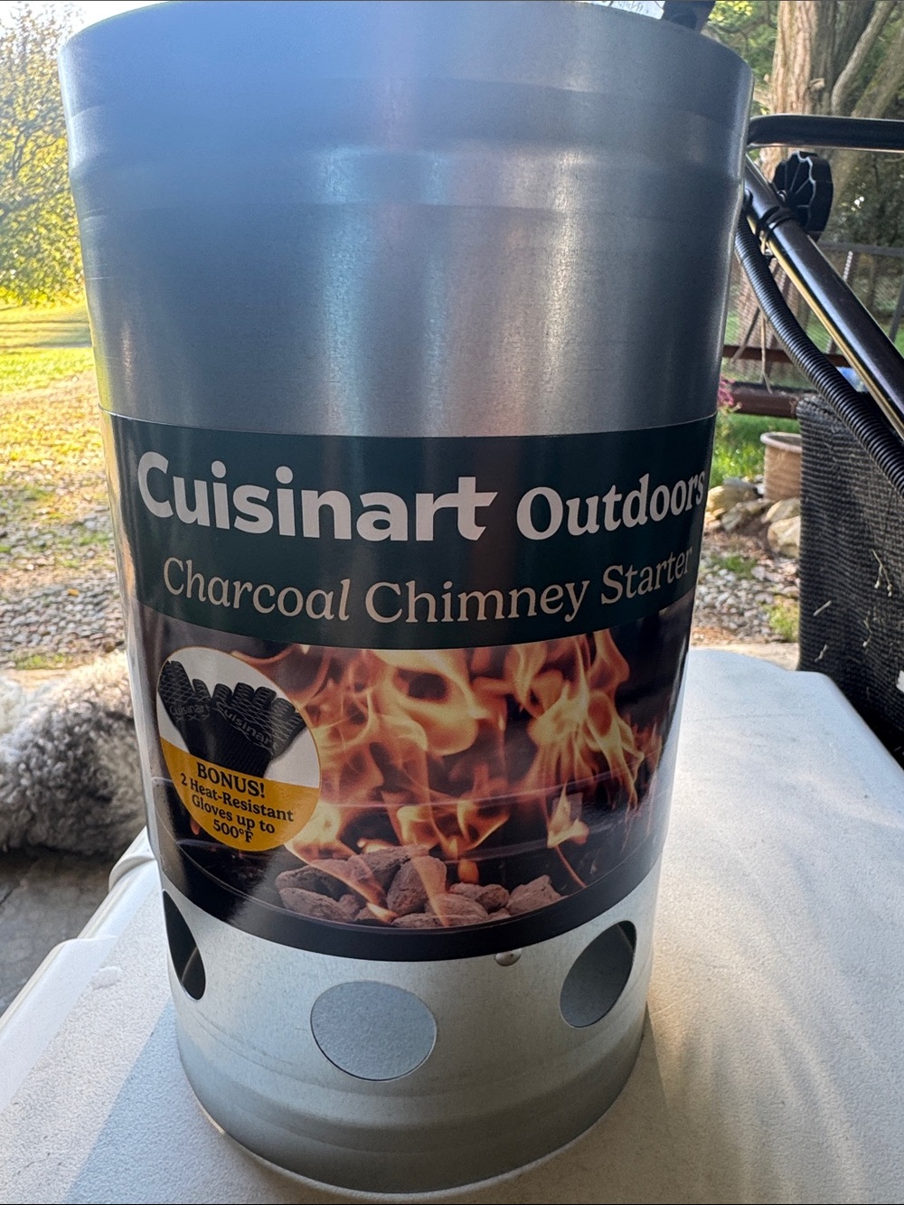 Cuisinart outdoors charcoal chimney starter